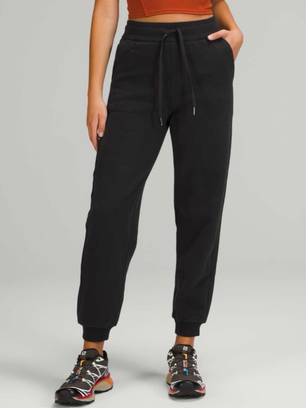 Lululemon Scuba Relaxed High-Rise Jogger Black Size 8